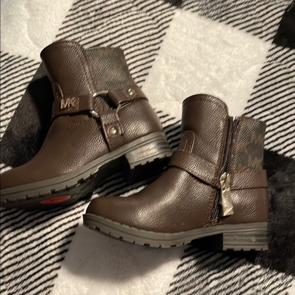 Michael Kors Brown Ankle Boots Baby boots fall winter kids - Picture 1 of 6